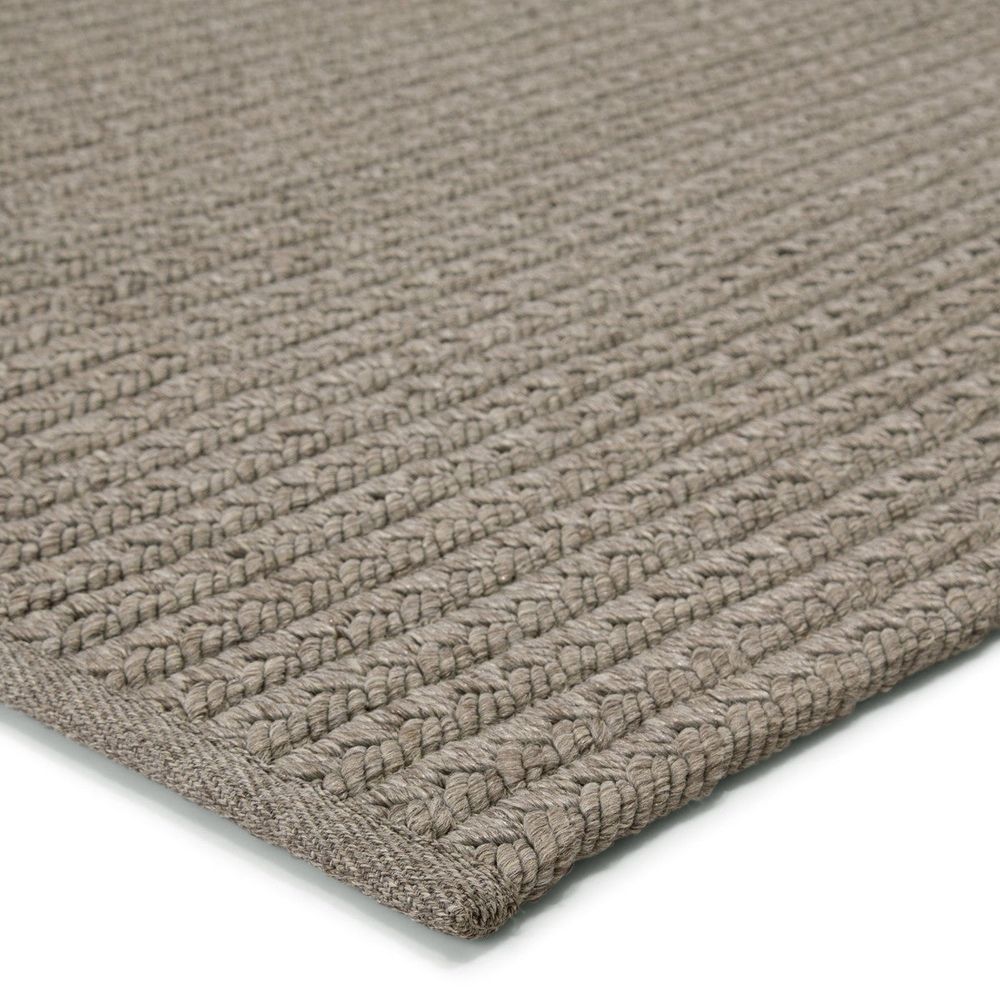 Runners Malik Solid Gray Runner Rug (3'X12')