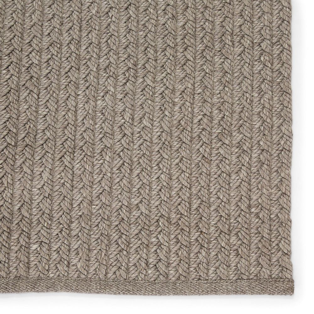 Runners Malik Solid Gray Runner Rug (3'X12')