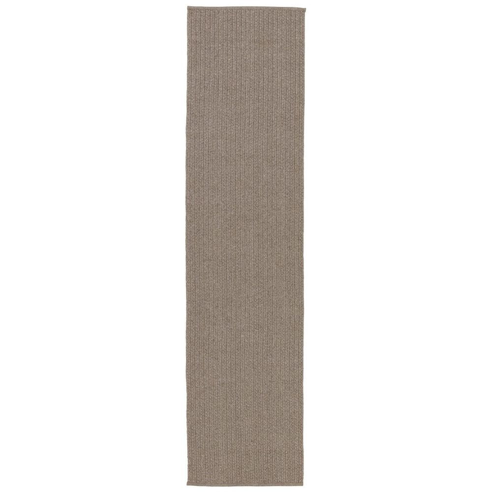 Runners Malik Solid Gray Runner Rug (3'X12')