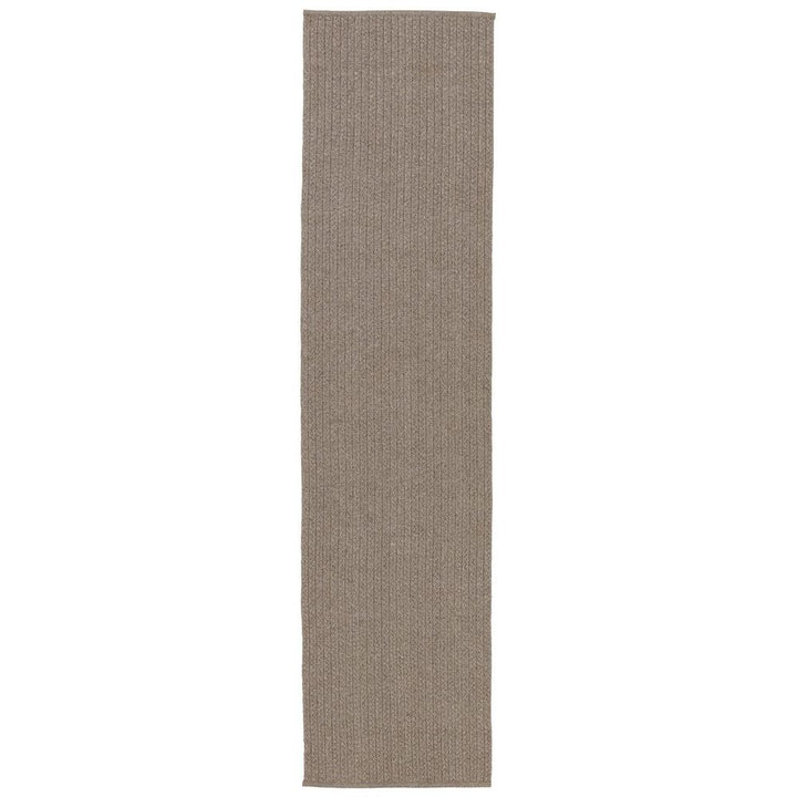 Runners Malik Solid Gray Runner Rug (3'X12')