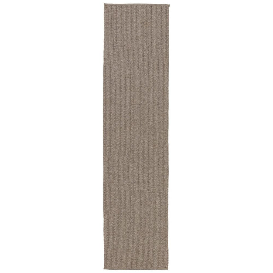 Runners Malik Solid Gray Runner Rug (3'X12')