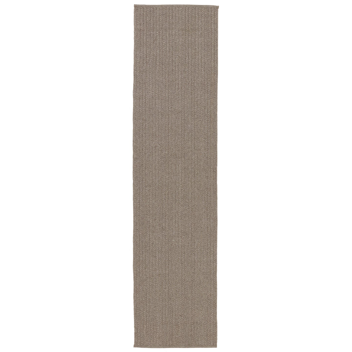 Jaipur Living Iver Indoor/ Outdoor Solid Gray Area Rug (7'6"X9'6")