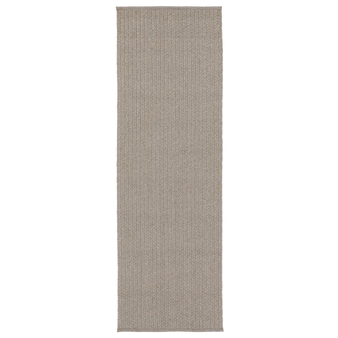 Jaipur Living Iver Indoor/ Outdoor Solid Light Gray Area Rug (10'X14')