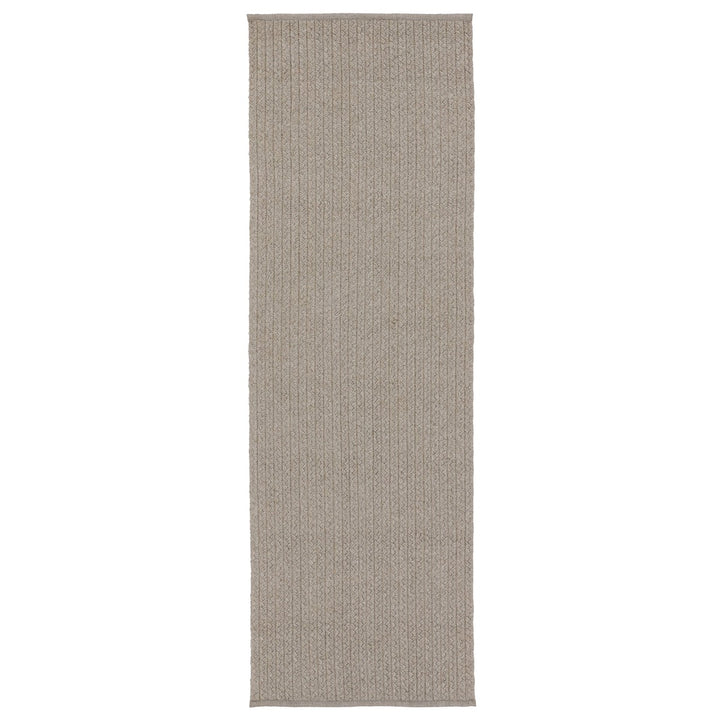 Jaipur Living Iver Indoor/ Outdoor Solid Light Gray Area Rug (7'6"X9'6")