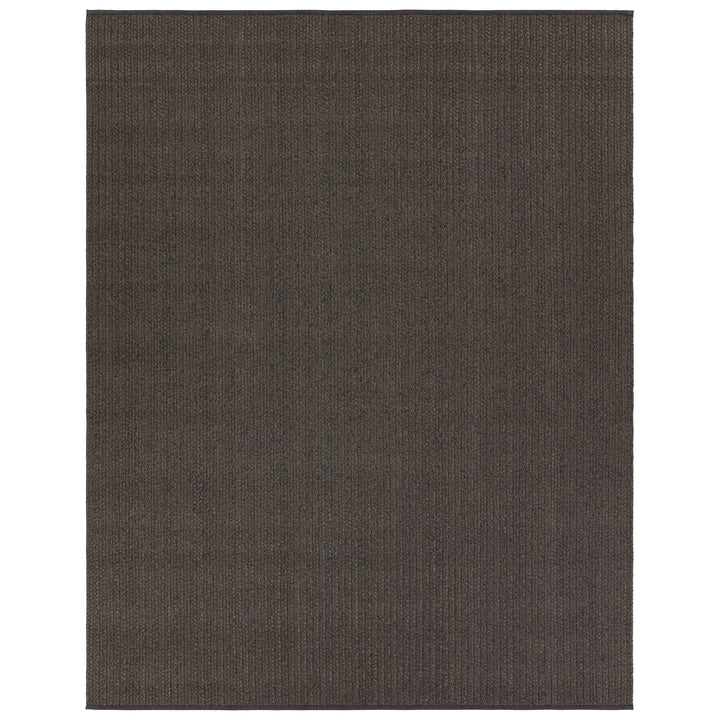 Jaipur Living Iver Handmade Indoor/Outdoor Solid Dark Gray Area Rug (4'X6')