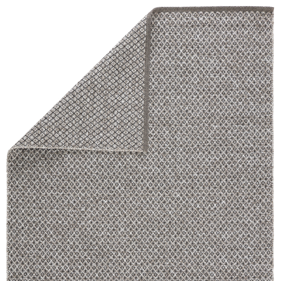 Jaipur Living Foster Indoor/ Outdoor Trellis Gray/ White Area Rug (8'10"X11'9")