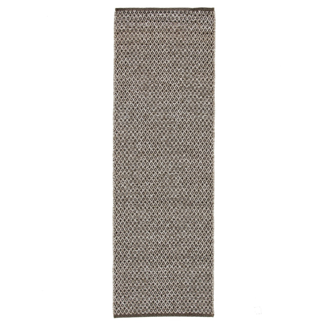 Jaipur Living Foster Indoor/ Outdoor Trellis Gray/ White Runner Rug (3'X12')