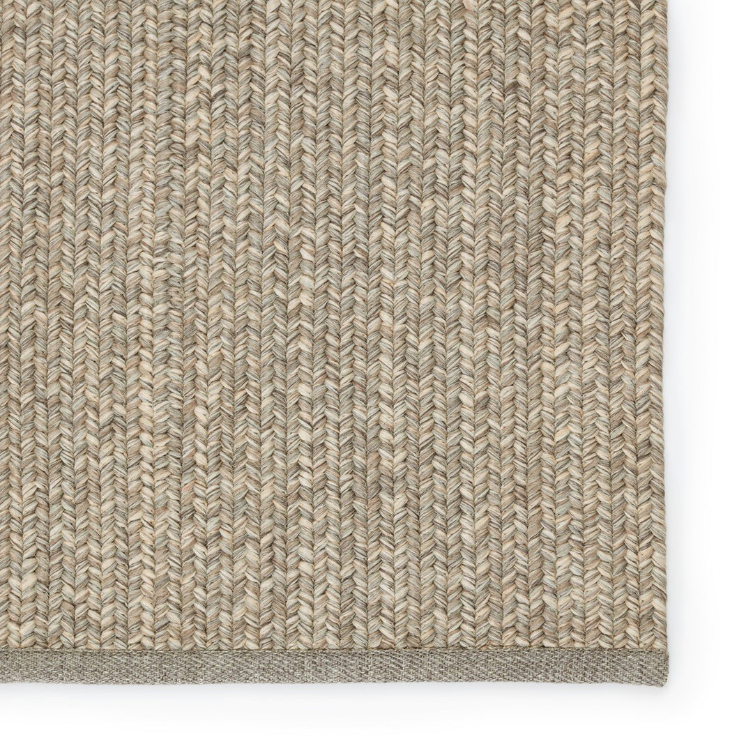 Jaipur Living Sven Indoor/ Outdoor Solid Taupe/ Cream Area Rug (4'X6')