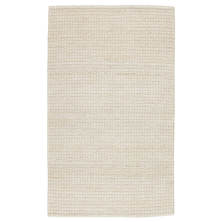 Jaipur Living Calista Natural Solid White Area Rug (9'X12')