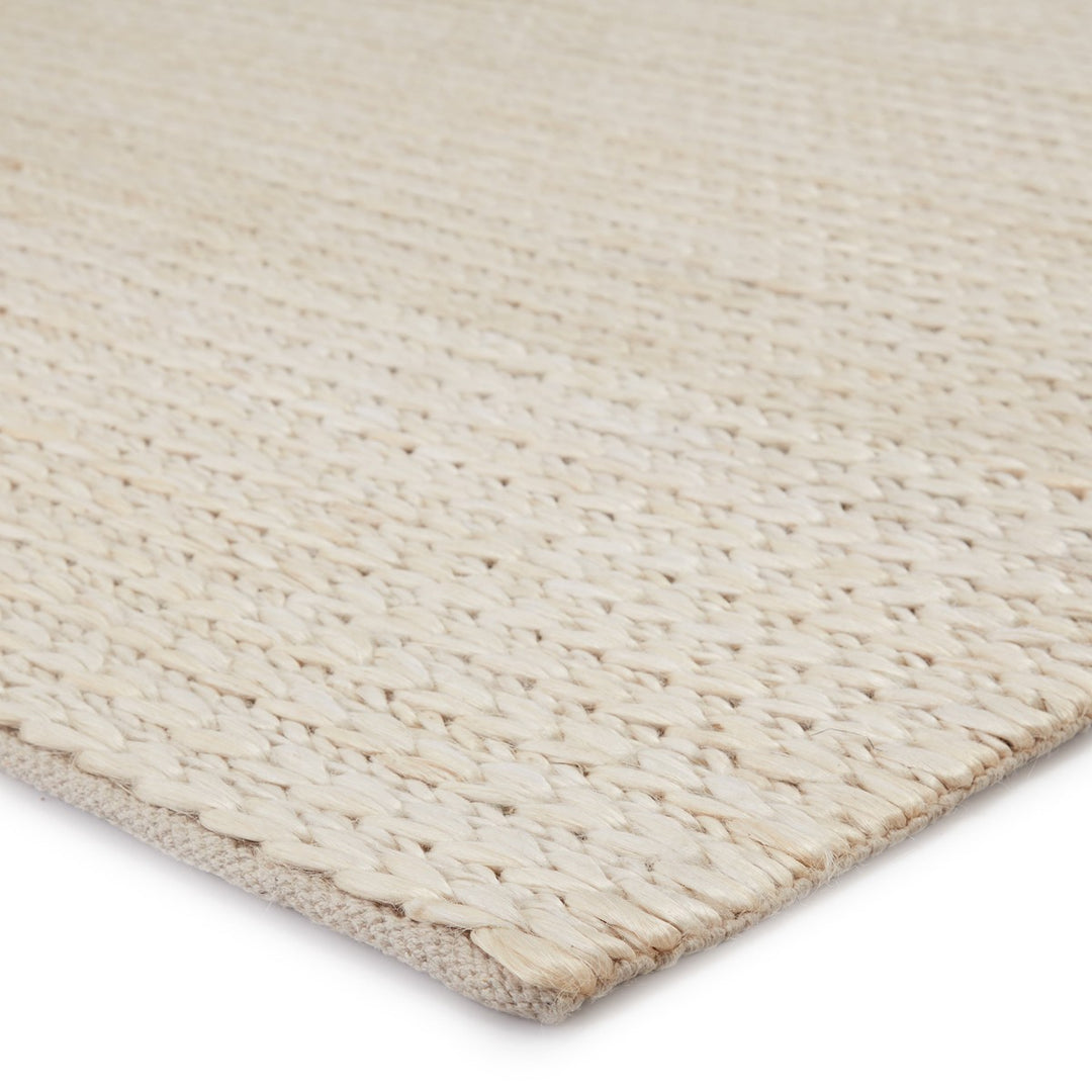 Jaipur Living Calista Natural Solid White Area Rug (10'X14')