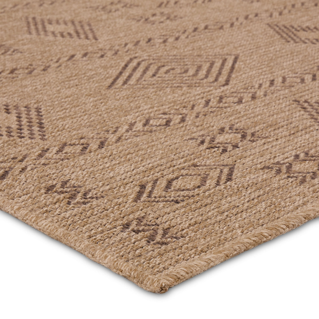 Vibe by Jaipur Living Sahel Indoor/Outdoor Tribal Brown Area Rug (2'X3')