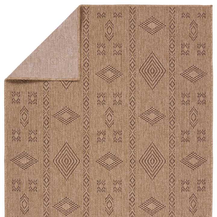 Vibe by Jaipur Living Sahel Indoor/Outdoor Tribal Brown Area Rug (2'X3')