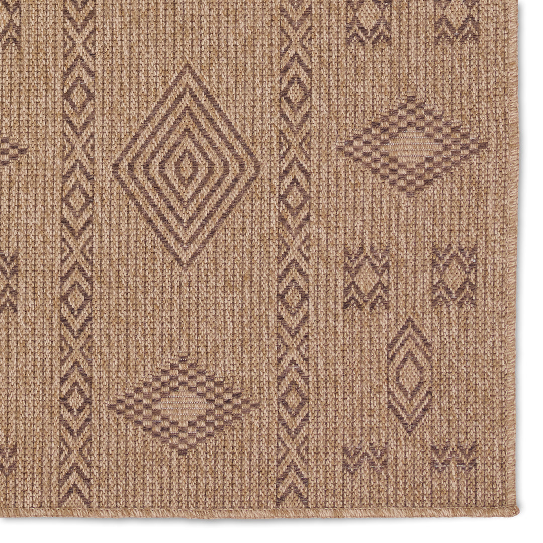 Vibe by Jaipur Living Sahel Indoor/Outdoor Tribal Brown Area Rug (8'X10')