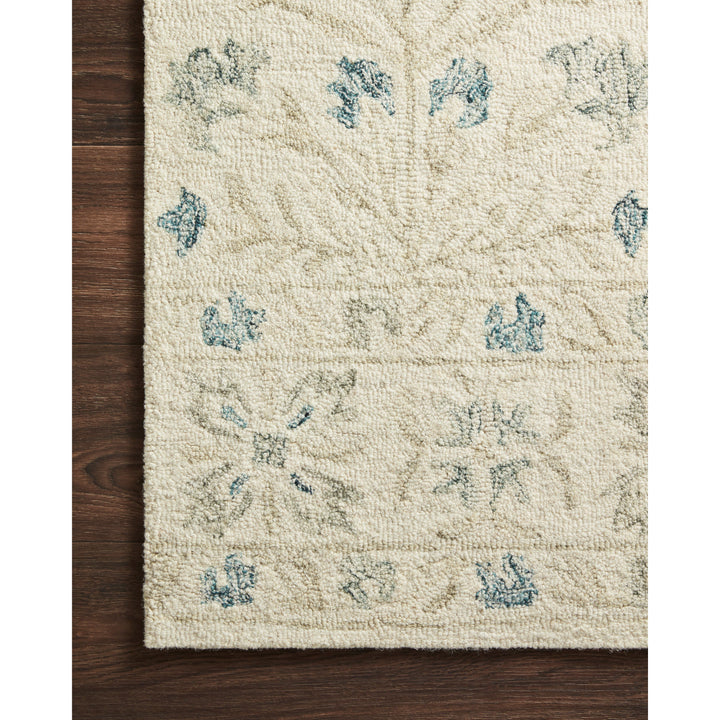 Loloi Norabel Ivory / Grey 7'-9" x 9'-9" Area Rug