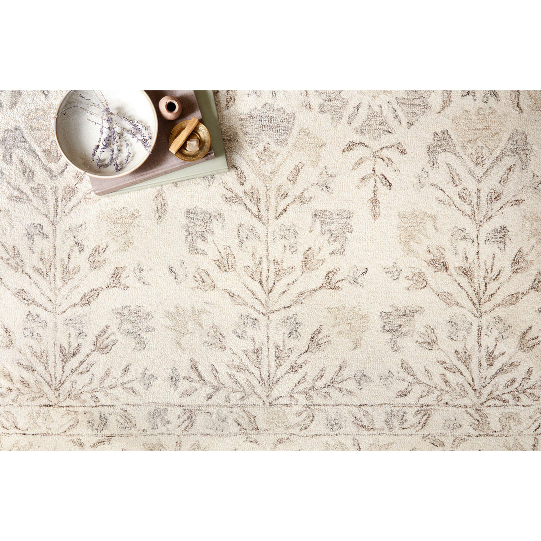 Loloi Norabel Ivory / Neutral 5'-0" x 7'-6" Area Rug