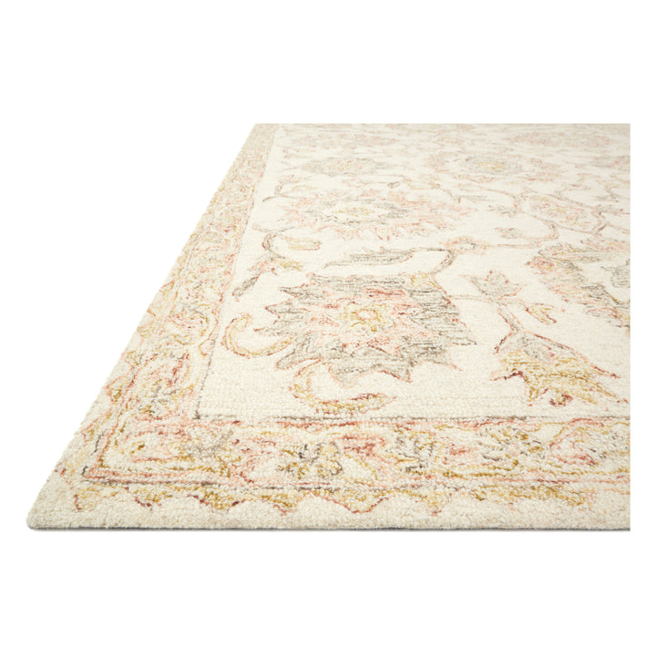 Loloi Norabel Ivory / Blush 8'-6" x 12' Area Rug