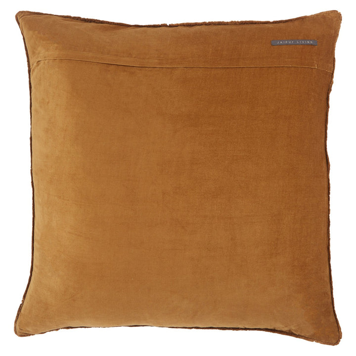 Jaipur Living Sunbury Solid Brown Poly Fill Pillow (26" Square)