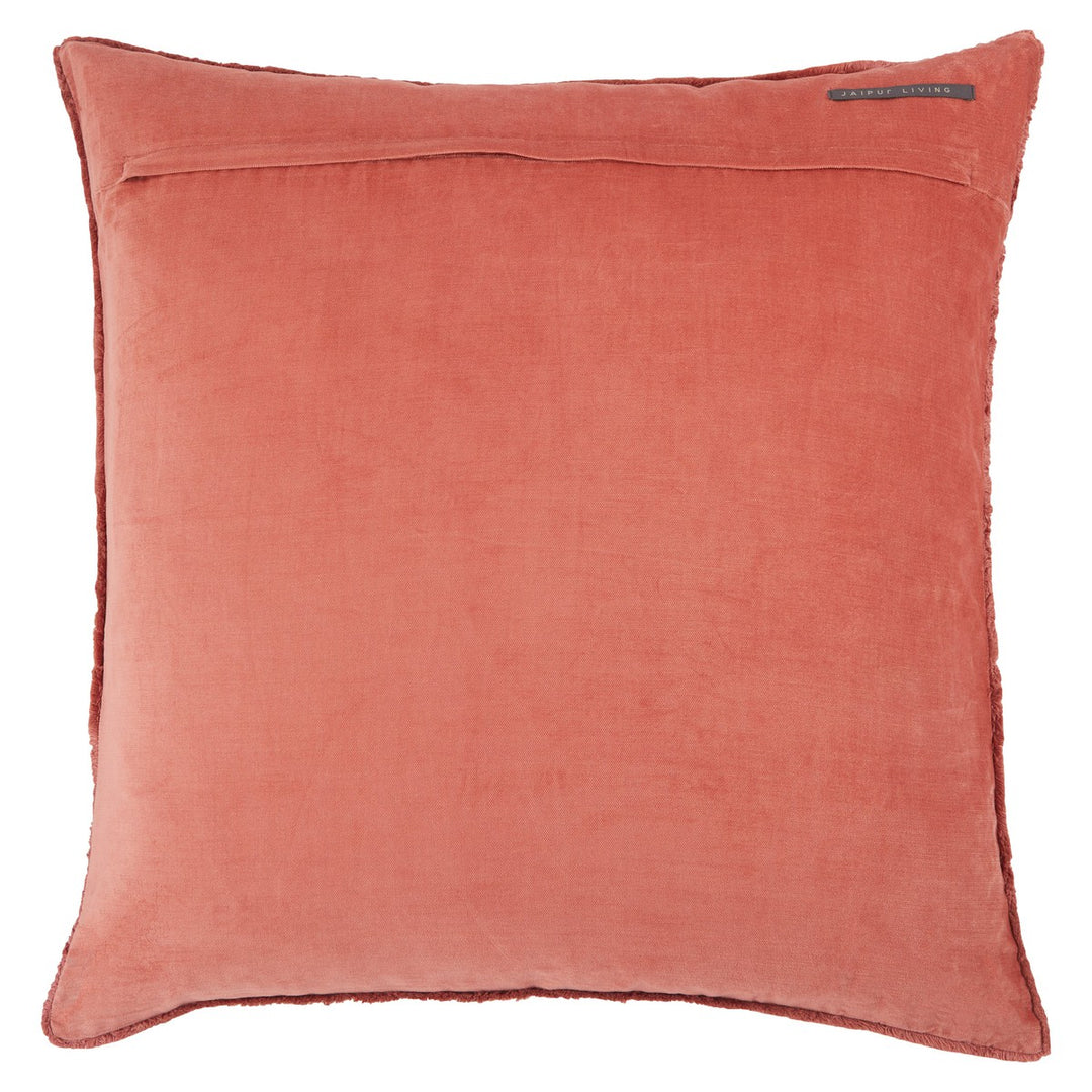 Jaipur Living Sunbury Solid Pink Poly Fill Pillow (26" Square)