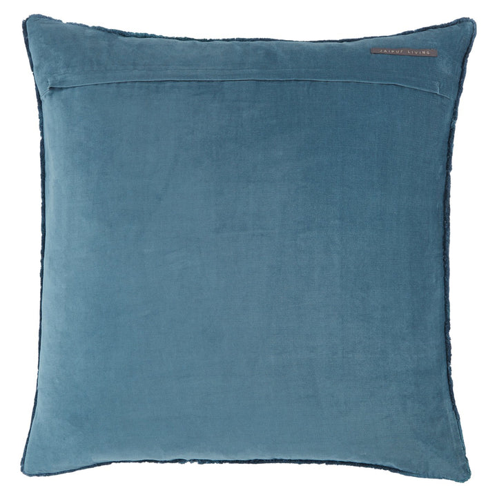 Jaipur Living Sunbury Solid Blue Poly Fill Pillow (26" Square)