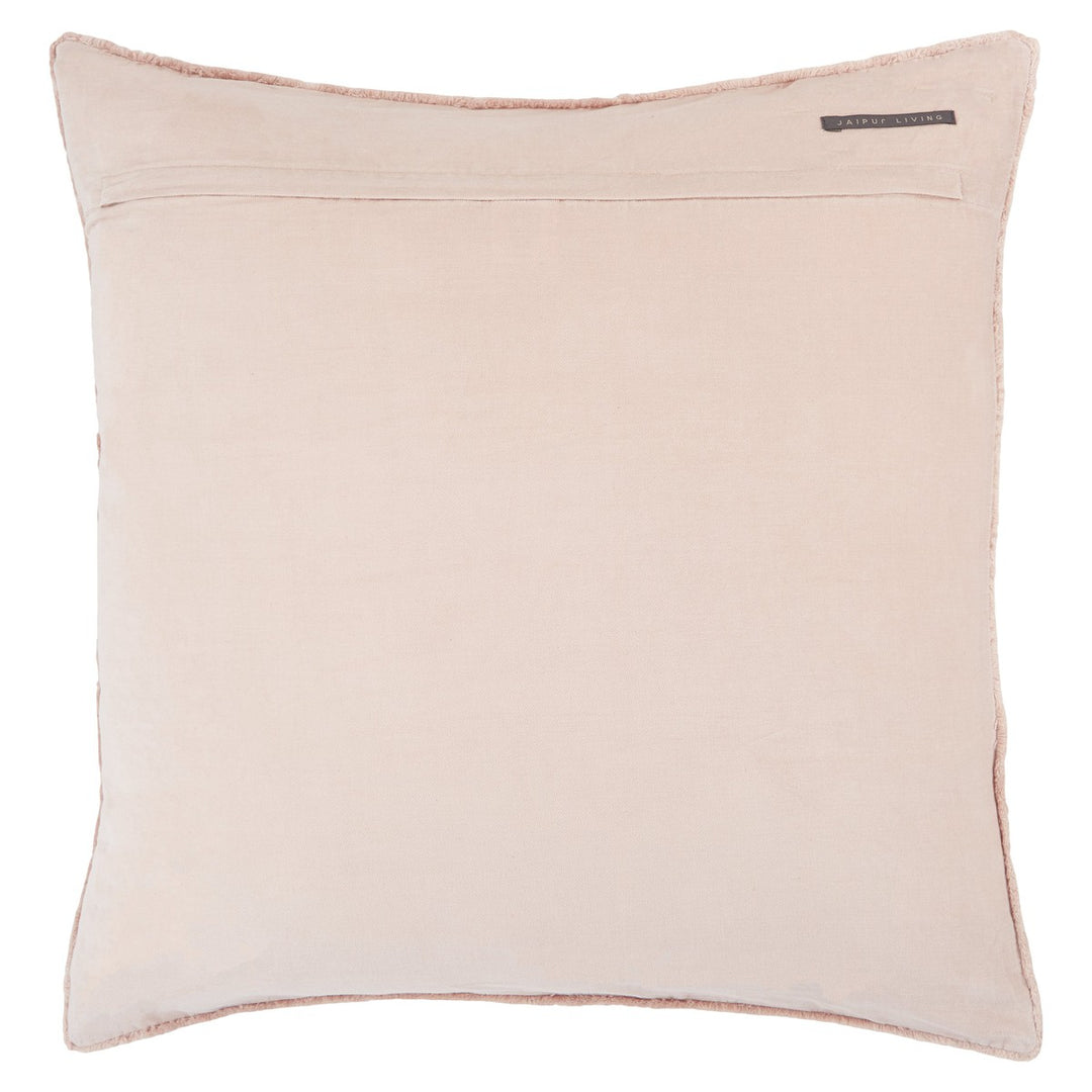 Jaipur Living Sunbury Solid Blush Poly Fill Pillow (26" Square)