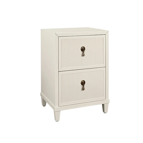 Novalie Two Drawer Side Table