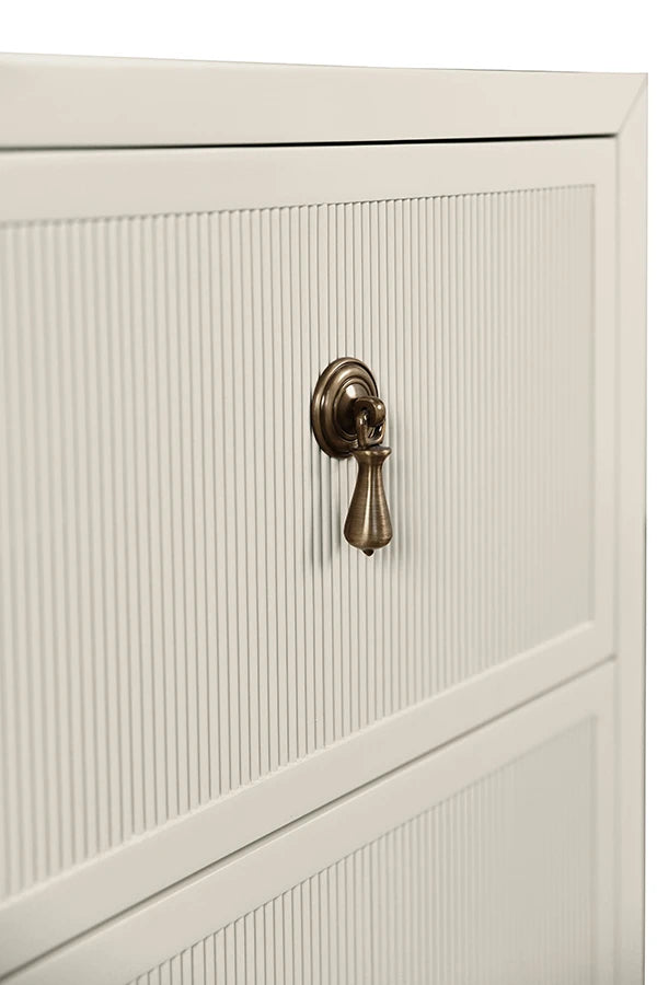 Novalie Two Drawer Side Table