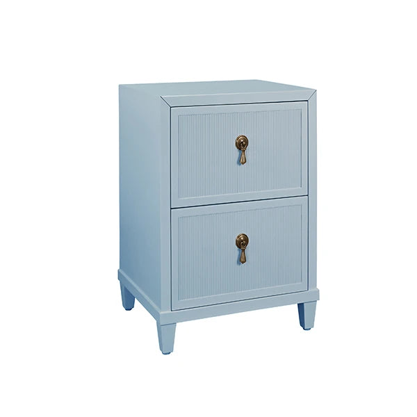 Novalie Two Drawer Side Table