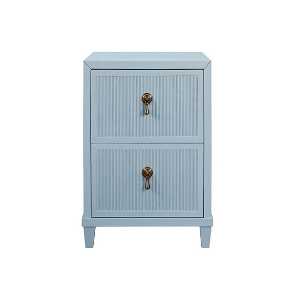 Novalie Two Drawer Side Table