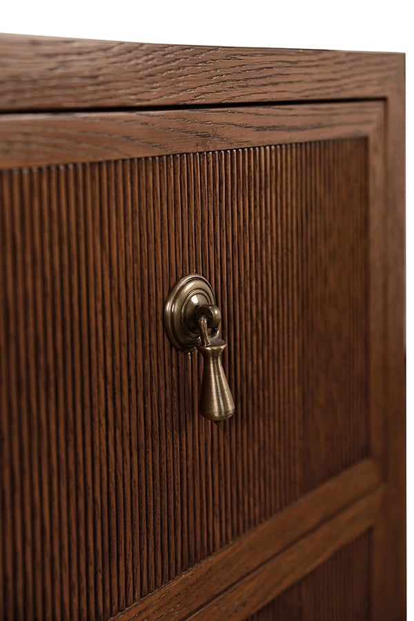 Novalie Two Drawer Side Table