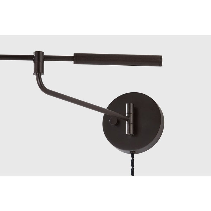 Novel Plug-In Sconce - Bronze