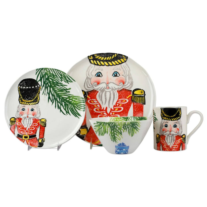 Nutcrackers Place Setting - 4-Piece / Red