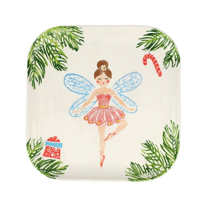 Nutcrackers Sugar Plum Fairy Square Platter - Default Title