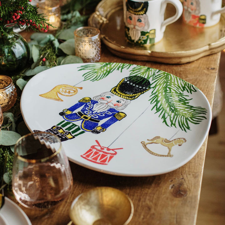 Nutcrackers Oval Platter