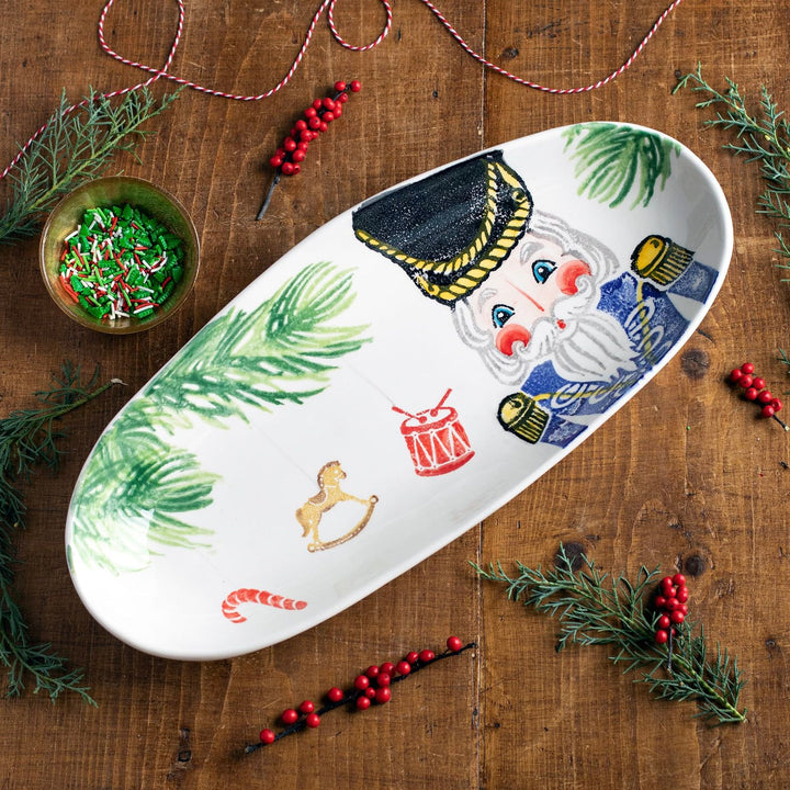 Nutcrackers Narrow Oval Platter