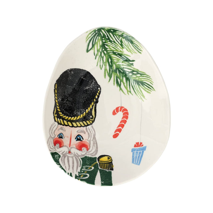 Nutcrackers Oblong Oval Shallow Bowl - Default Title