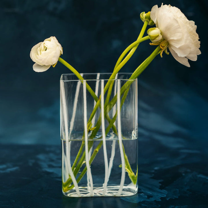 Nuovo Stripe Rectangular Vase