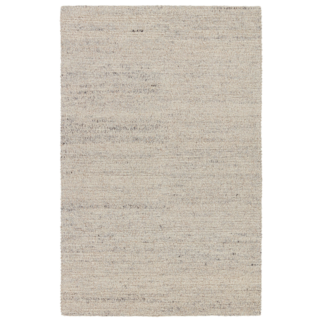 Jaipur Living Burch Handmade Solid Cream/ Gray Area Rug (8'X10')