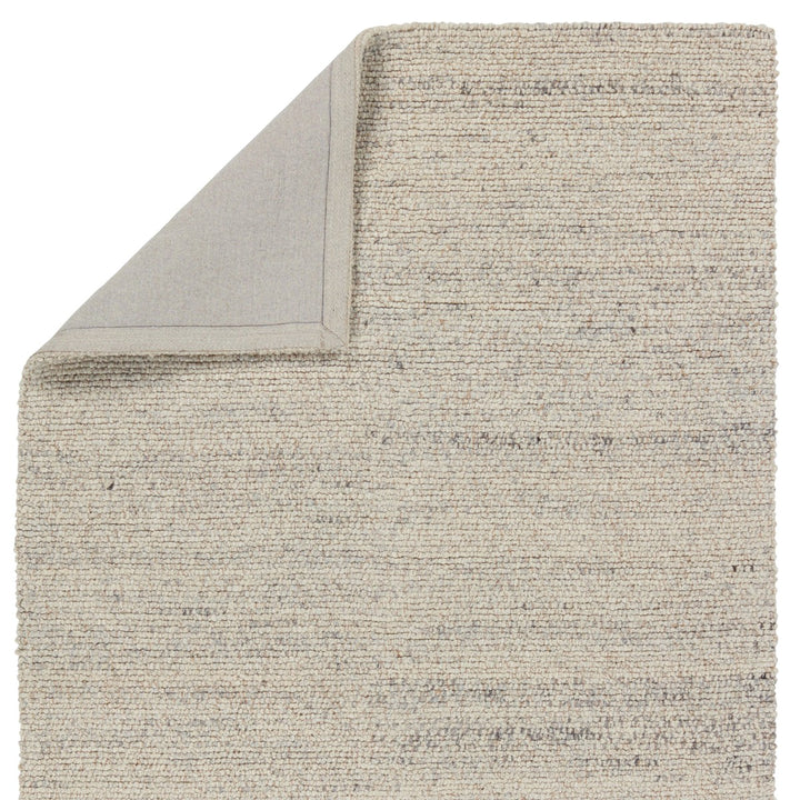 Jaipur Living Burch Handmade Solid Cream/ Gray Area Rug (6'X9')