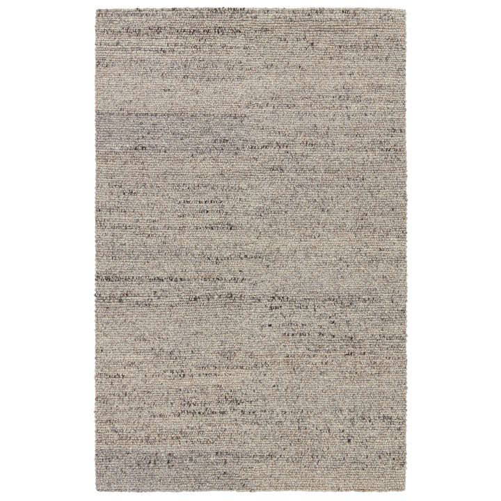 Jaipur Living Burch Handmade Solid Gray/ Brown Area Rug (6'X9')