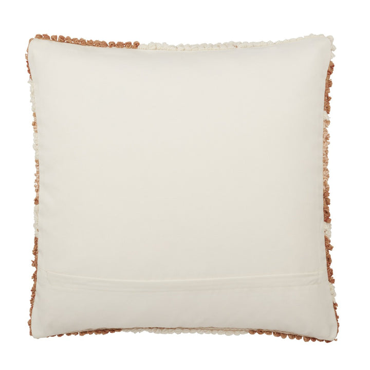 Jaipur Living Hasani Indoor/ Outdoor Abstract Tan/ White Poly Fill Pillow (22" Square)