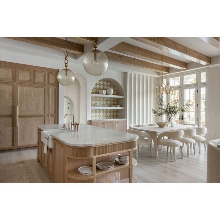 Nessa Pendant - Vintage Brass 17.75in