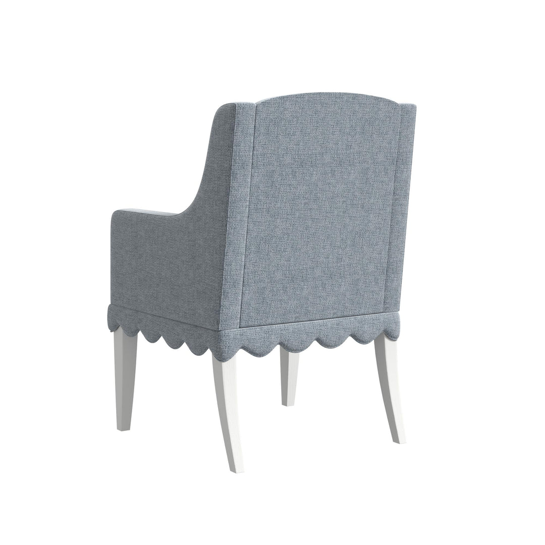 Haven Upholstered Hostess Chair - Warm White