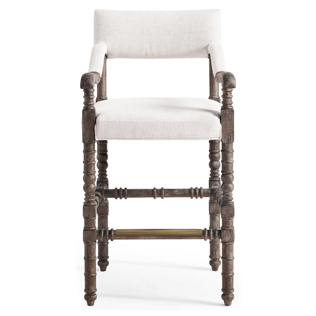 Caldera Oscura Upholstered Stool - image 12