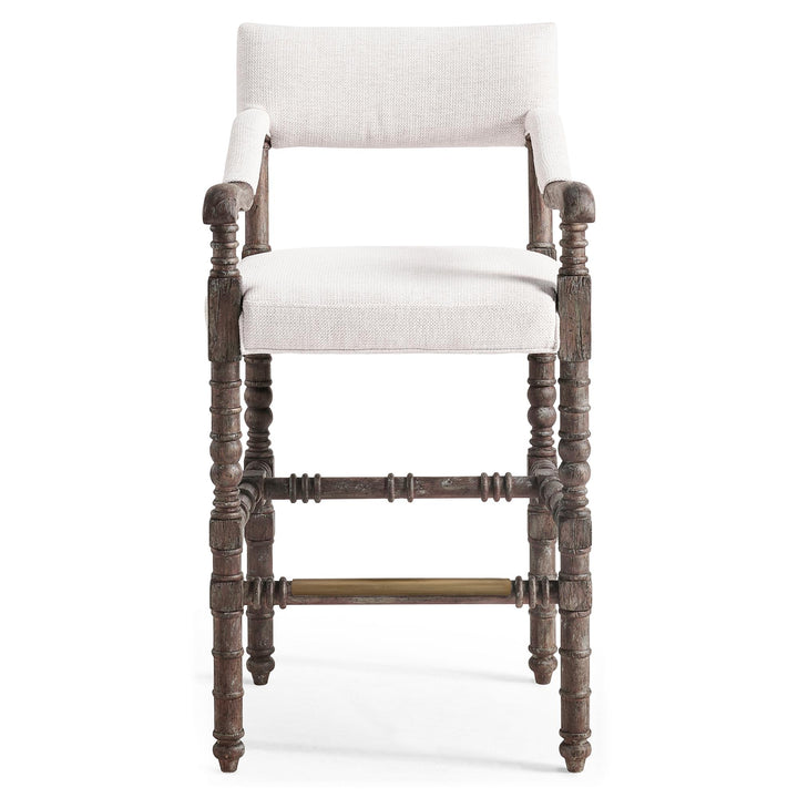 Caldera Oscura Upholstered Stool - image 12