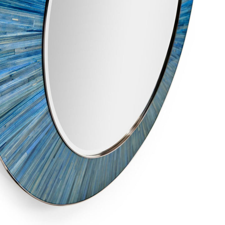 Sapphire Round Mirror