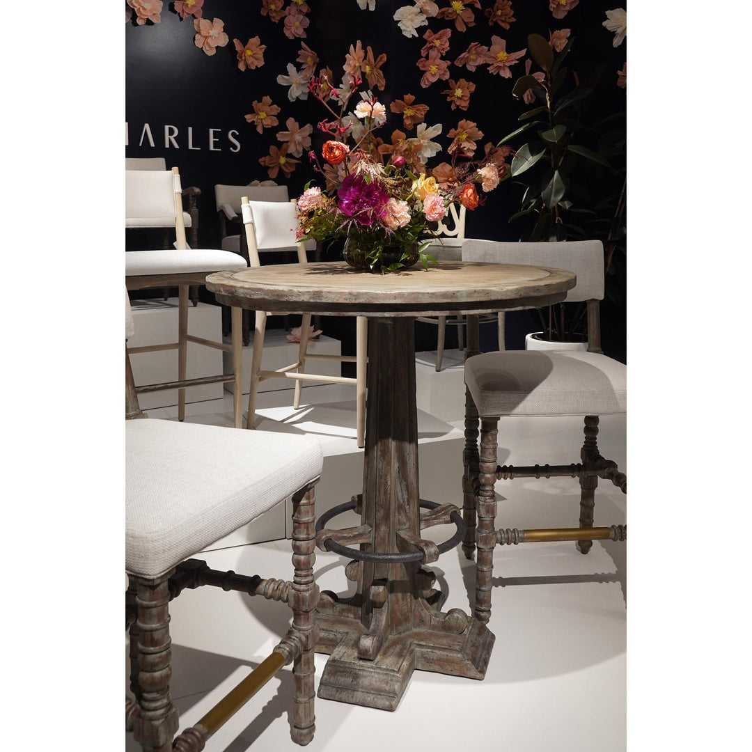 Caldera Oscura Upholstered Stool - image 36