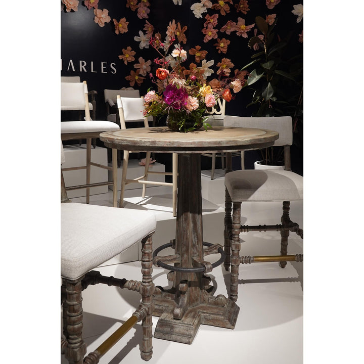 Caldera Oscura Upholstered Stool - image 36