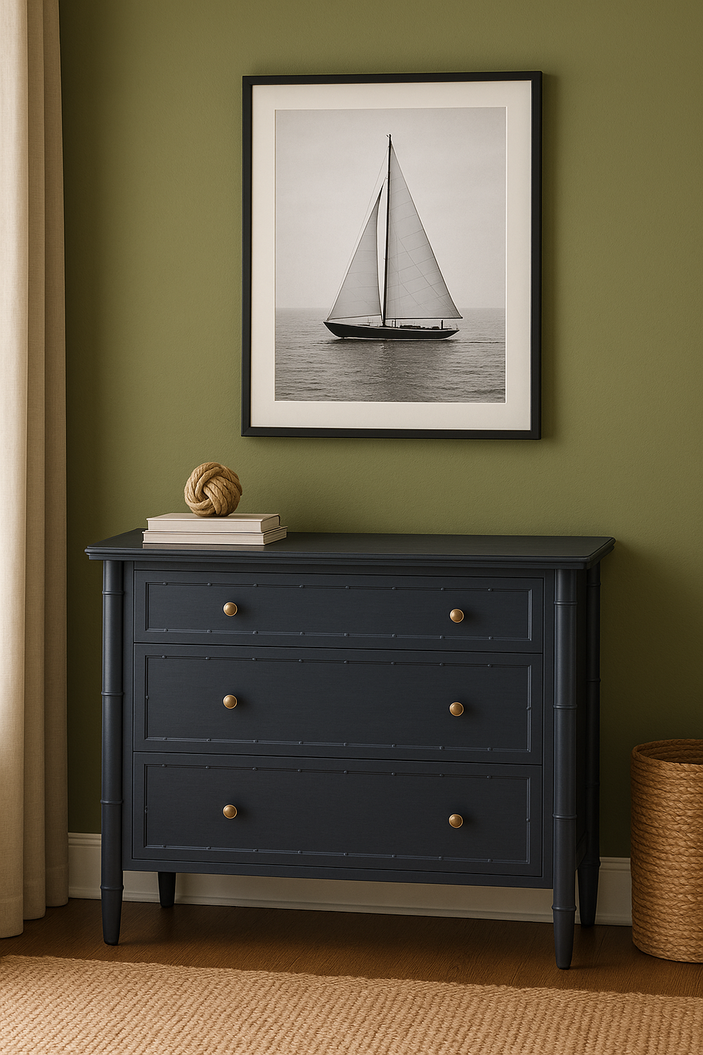 Harbor Bachelors Chest-Navy - Navy Masterpiece