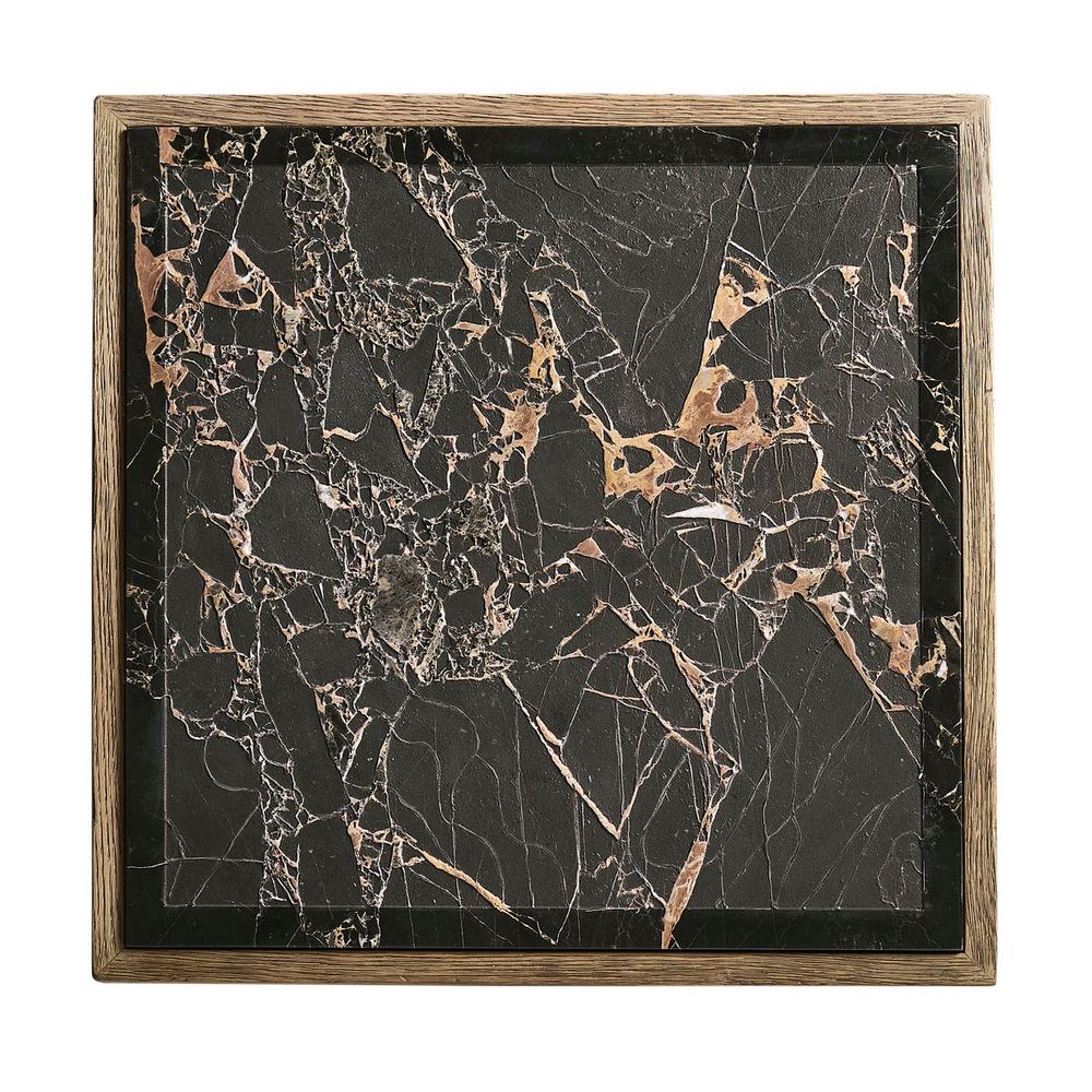 Echo Canyon Square Marble Side Table