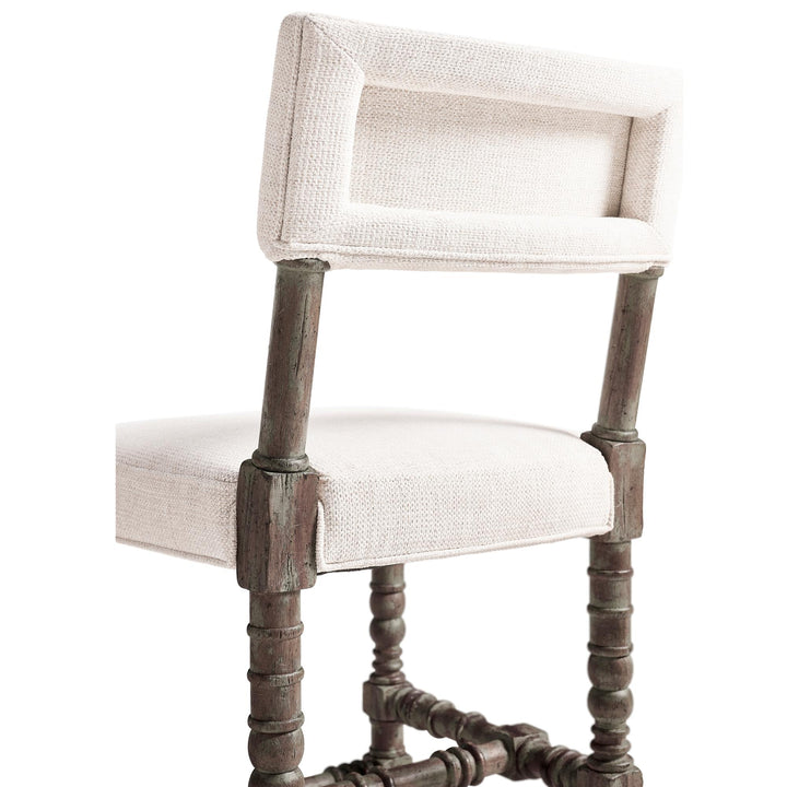 Caldera Oscura Upholstered Stool - image 25